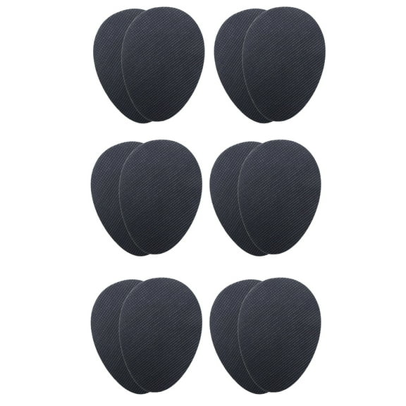 IFANLANDOR 6 Pairs Self Adhesive Shoe Grips Rubber Non-Slip Extra Grip for Shoes on Icy Conditions