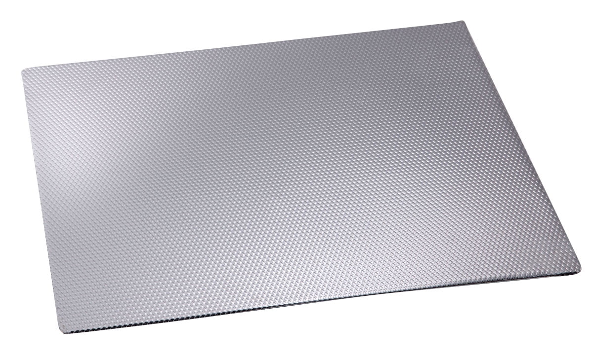 Non Slip Counter Mats, 17" x 14", Silver