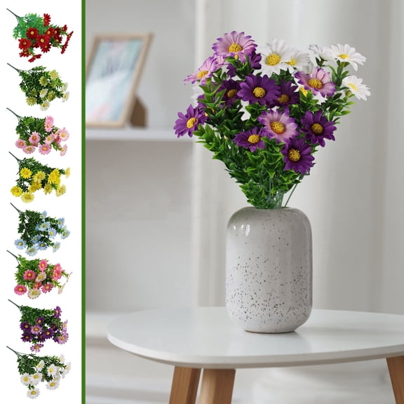 Artificial Flower Branch Stems for Centerpieces and Table Runners – Faux Floral Wedding Décor for Home, Garden, and Events
