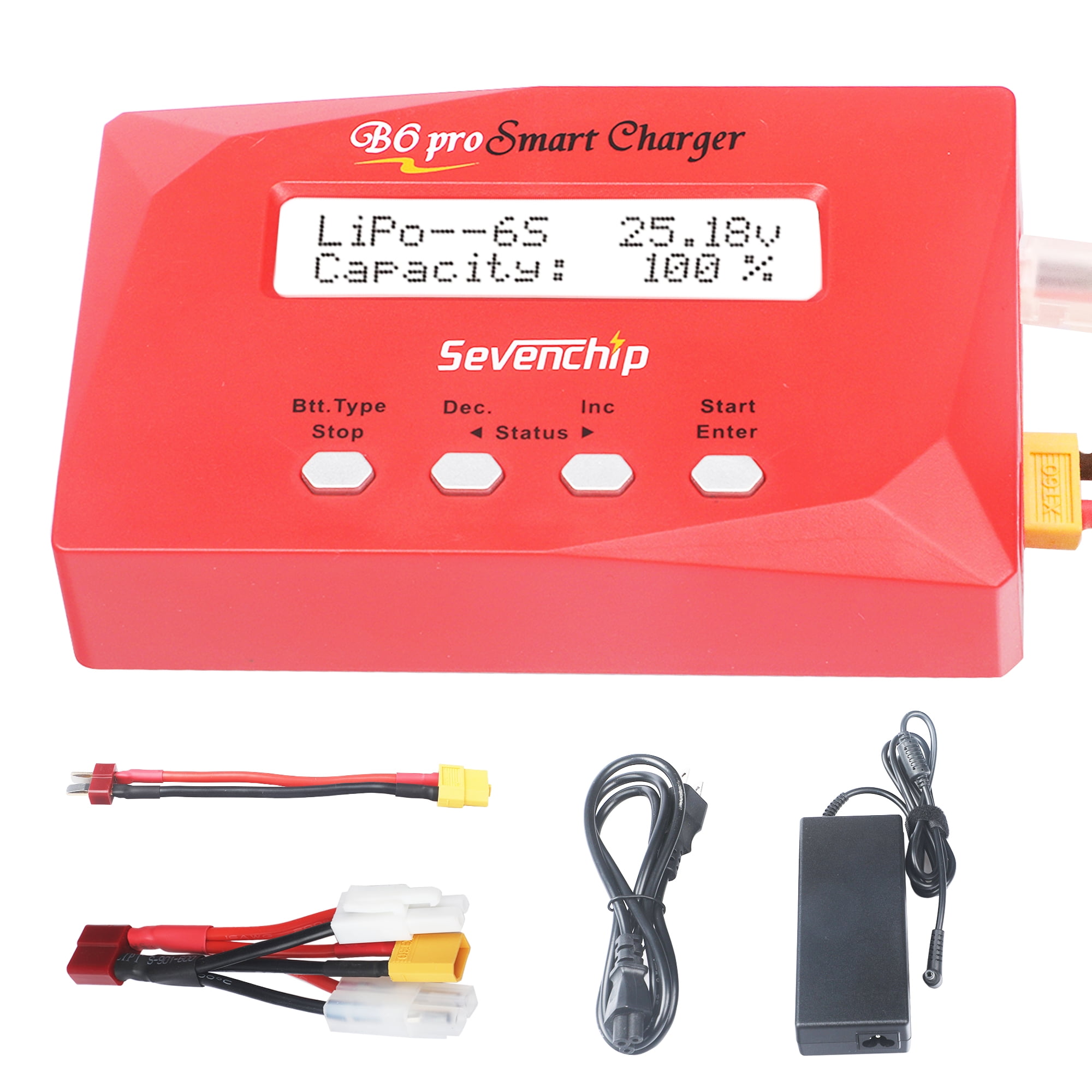 Lipo Charger,Balance Charger Discharger with Power Supply for LiPo/Li