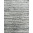 thumbnail image 2 of EORC NATURAL SILVER Hand-Knotted Wool Modern Lori Baft Gabbeh Solid Color Rug, 9' x 12', 2 of 5