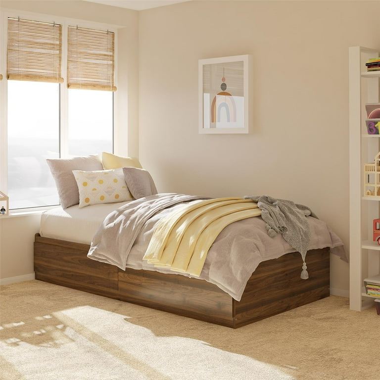 Ameriwood twin storage bed discount