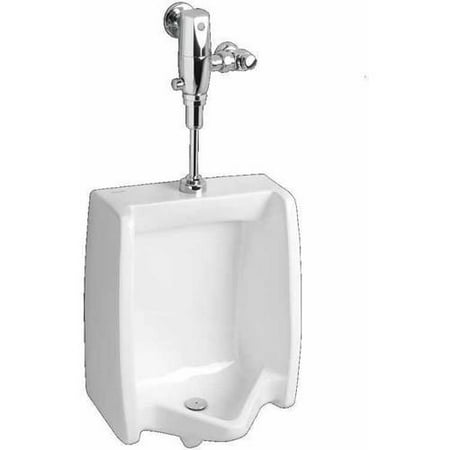 American Standard 6501.615.020 Commercial Urinal and Selectronic AC Flush Valve Combo, White