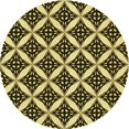thumbnail image 1 of Ahgly Company Tapis d'Intérieur Lavables en Machine, Ronds, Transitionnels, de Couleur Gris Nuit, Ronds de 3', 1 of 7