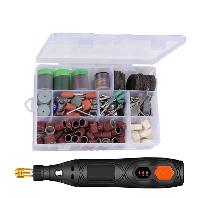 Perceuse Sans Fil Outil Rotatif Menuiserie Gravure DIY pour Graveur Perceuse Sans Fil Mini Perceuse Électrique avec Outils, Compacte et Légère Portable