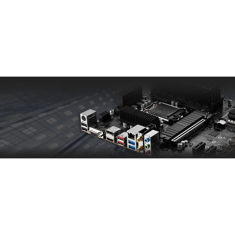 MSI B560M PRO-VDH WIFI Desktop Motherboard, Intel B560 Chipset