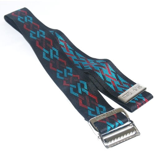 SkiL-Care Nylon Gait Belt, Delrin Buckle - Geo-Pattern C - 60 in