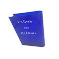 thumbnail image 2 of pitrice Acrylic Book Vase Unique Aesthetic Room Decor Decorative Vase for Restaurant Blue, 2 of 9