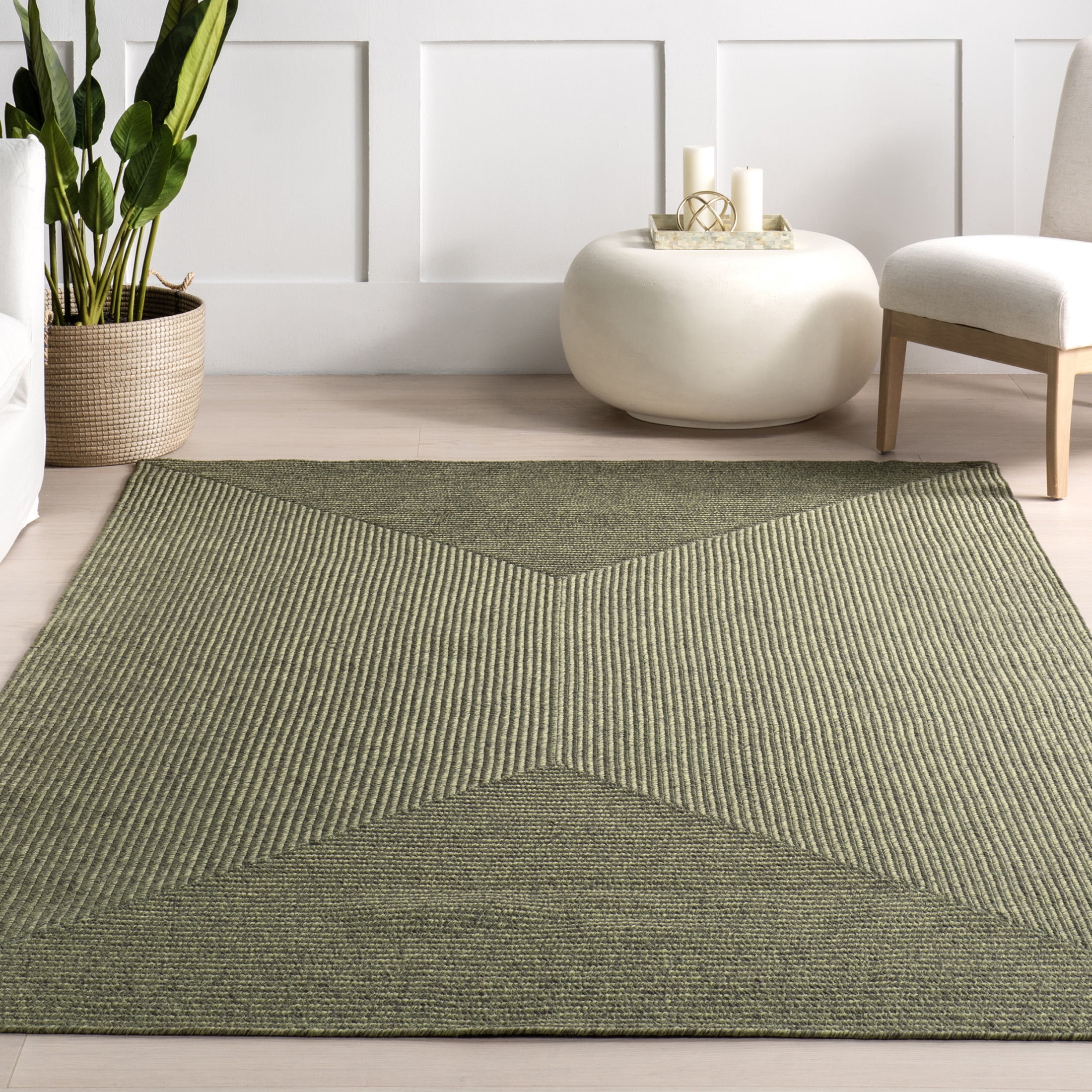 nuLOOM Wynn Braided Indoor/Outdoor Area Rug, 8' 6" x 11' 6", Wynn Green