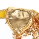 thumbnail image 5 of Traje De Danza Del Vientre Sujetador Halter Top Lentejuela Performance Outfits Golden SM SunniMix Traje de baile sujetador, 5 of 8