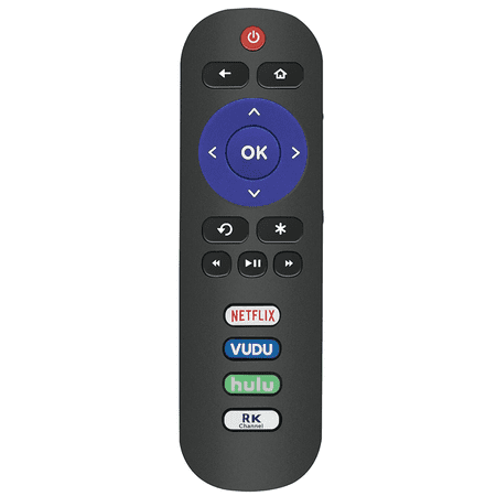 RC280 Replacement Remote Applicable for TCL Roku TV 55UP120 32S4610R 50FS3750 32FS3700 32FS4610R 32S800 32S850 32S3850 48FS3700 55FS3700 65S405 43S405 49S405 40S3800 50S431 55S431 43S435 50S435 43S525