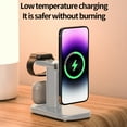thumbnail image 4 of AZXY Wireless Charging Station,Charger Station,Charging Stand,Charging Stations for Multiple Devices at Once,Desk Magnetic Fast 3 in 1 Charger for Watch Phone Earbuds, 4 of 8