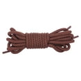 thumbnail image 3 of Santimon 2 Pairs Round Cotton Shoelace for Dress Shoes Oxford Shoes Chelsea Boots 39" Brown, 3 of 6