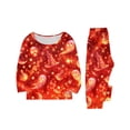 thumbnail image 6 of Halloween Family Matching Pajamas Sets, Halloween Ghost Pumpkin Family Loungewear, Seasonal PJS Sleepwear, Halloween Family for Home Casual Wear Relaxation Casual Loungewear for Family, 6 of 7