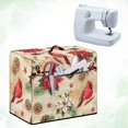 thumbnail image 4 of HELLHERO Holiday Bird Pattern Sewing Machine Protective Cover Waterproof Material Easy to Store Washable, 4 of 8