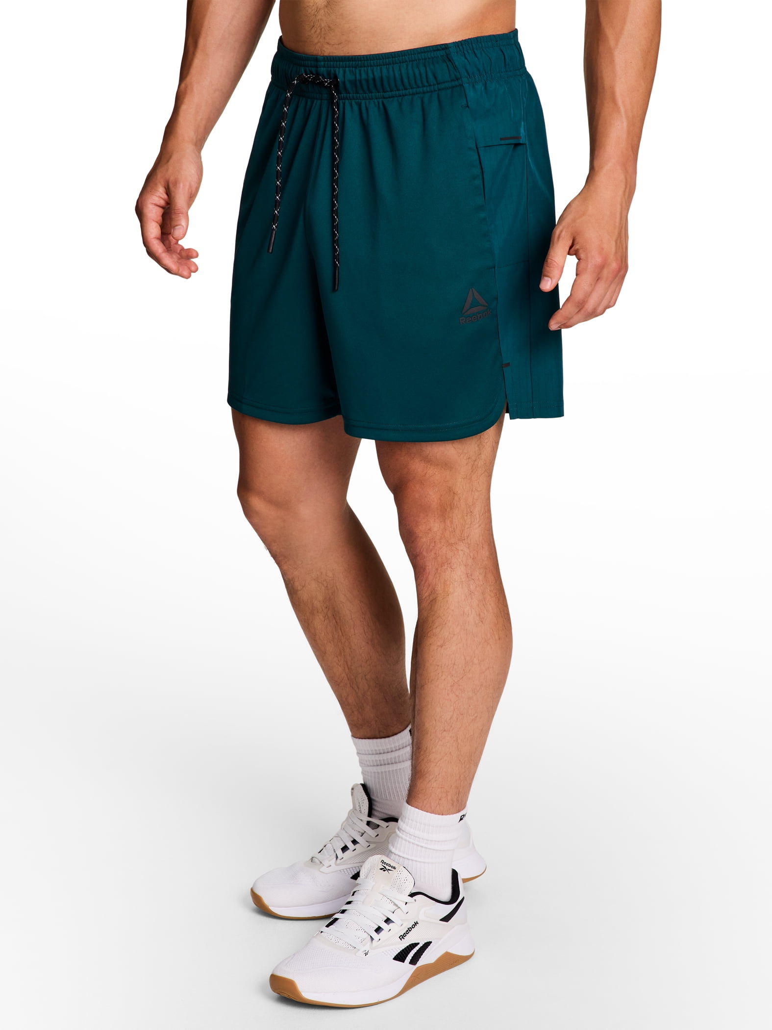 Reebok Men's and Big Men's Trekker Hybrid Performance Short, 6" inseam, Size S-3XL