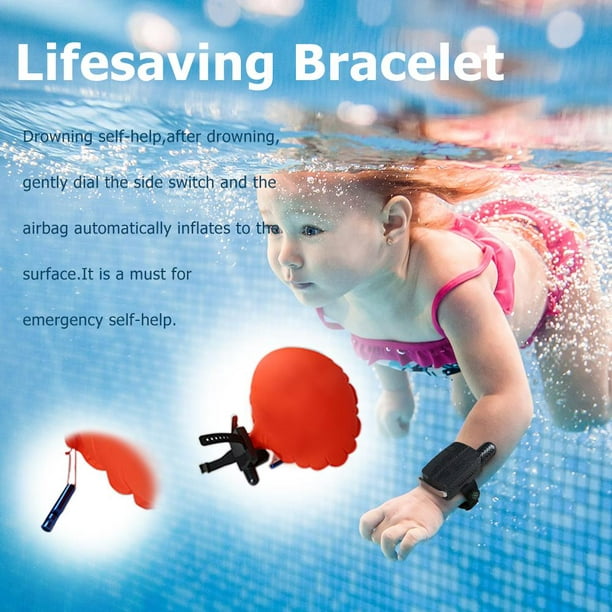 Lutabuo Anti Drowning Lifesaving Bracelet Floating Swimming Self