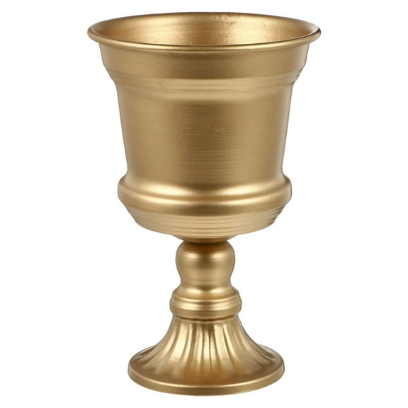 HOMEMAXS  Urn Vase Gold Planter Wedding Wrought Iron Table Centerpiece Bride