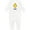 AA-White, variant on Inktastic Chick Magnet Baby Romper Coveralls