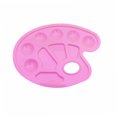 thumbnail image 4 of OUNONA 10Pcs Plastic Palette for Color Mixing and Storage by Amateurs, 4 of 8