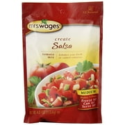 Mrs. Wages Medium Salsa Tomato Mix, 4-Ounce Packages (Pack of 6)
