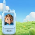thumbnail image 6 of Walkie Talkies for Kids 2 Pack, Video Walkie Talkies Handheld Rechargeable Video Intercom with Screen Display, Indoor Outdoor Toys for Ages 3-12, Gifts for Boys Girls Christmas, 6 of 7