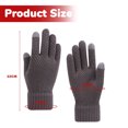 thumbnail image 2 of 2 pares de guantes de otoño e invierno con pantalla táctil, guantes de punto de felpa cálidos y fríos para hombres y mujeres 663, 2 of 5