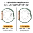 thumbnail image 3 of 3D Magic 4 Pack Compatible with Apple Watch Band 40mm 38mm 44mm 42mm 41mm 45mm Women Men, Soft Silicone Sport Wristbands Replacement Strap Compatible for iWatch Series 7 6 5 4 3 2 1 SE, 3 of 6
