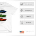 thumbnail image 6 of 1970 Road Legends Muscle Car T-shirt American Vintage Classic Men's Tee, 6 of 7