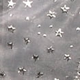 thumbnail image 2 of Silver Contemporary Star Wired Craft Ribbon 1" x 40 Yards, 2 of 2