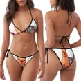 thumbnail image 3 of Lsque Cozy Knitting Llama Pattern Women Two Piece Swimsuit Sexy Swimwear Halter String Triangle Bikini Sets, 3 of 6