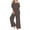 Gray, variant on Women Jumpsuits One Shoulder Baggy Long Pants One Piece Jumpsuits CBaggy Overalls Vacation Beach Summer Rompers For Women L