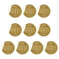 thumbnail image 2 of NIBOLOG 10Pcs Father Day Marked Cake Toppers Letter Carved Round Happy Father Day Acrylic Cupcake Decorations Party Decor, 2 of 8