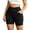 L122-Black, variant on xfsWaSs Biker Shorts with Pockets Women Soft High Waist Workout Yoga Shorts Comfort Athletic Shorts for Running Gym Tennis Plus Size