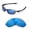 Ice Blue Coated - Polarized, variant on Walleva Titanium Polarized Replacement Lenses for Oakley Hatchet Wire Sunglasses