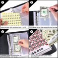 thumbnail image 5 of 100 sobres para el desafío de ahorrar dinero TANGJMXG carpeta de presupuesto, 5 of 5