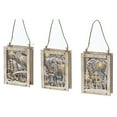 thumbnail image 1 of Led Wooden Square Scenic Hanger - Set of 3, 1 of 3