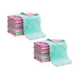 thumbnail image 1 of Oleegame 2PC Trashcans For Bedroom 10 Pack Of Dish Towels For Kitchen Super Absorbent Kitchen Towels Coral Cleaning Rags Machine Washable Gray, 1 of 9