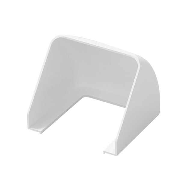 Accesorios para caja de enchufe de pared, caja de enchufe exterior impermeable, cubierta de toma de corriente impermeable Blanco