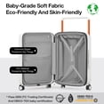thumbnail image 3 of Luggage mixi de gran capacidad, ampliable, 20 pulgadas, con ruedas giratorias, 3 of 6