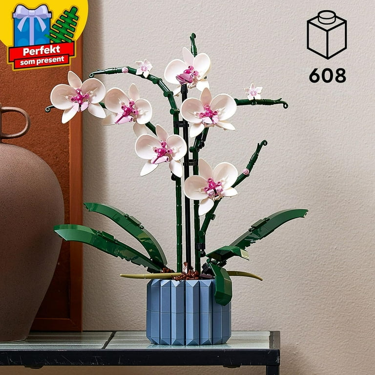 Lego Icons Orchid 10311 - Adult Building Set, Botanical Collection