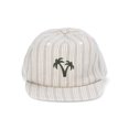 thumbnail image 2 of No Boundaries Flat Brim Baseball Hat, Women's, Tan Multi, 2 of 3