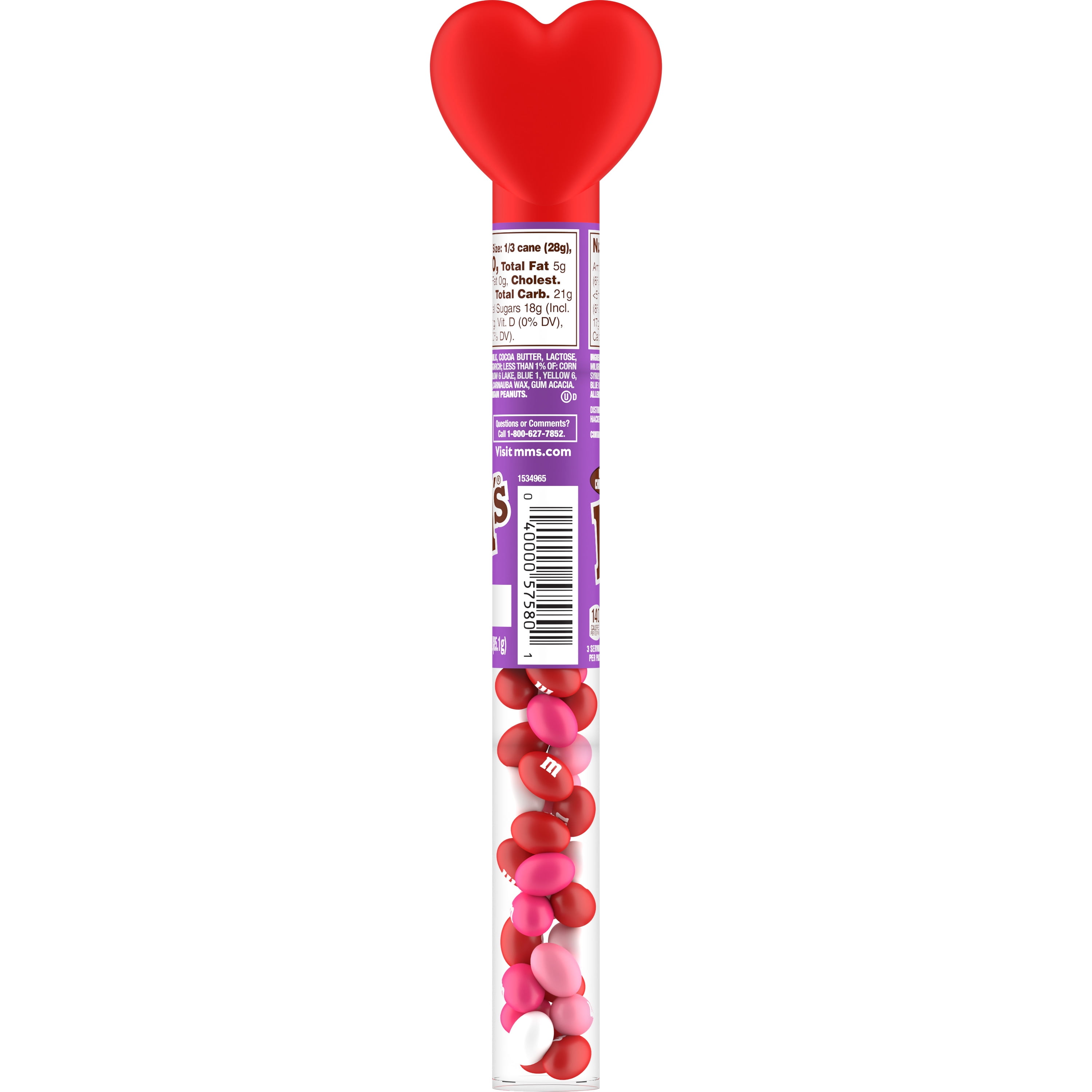 M&M's Valentine Minis - 1.77 oz Tube