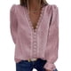 thumbnail image 3 of Camisa de encaje ANGGREK para Mujer Holgada Elegante Color Sólido, 3 of 6