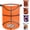 Basketball 2, variant on Personalized Basketball Laundry Basket with Handle, Custom Name Foldable Sports Laundry Hamper, Waterproof Dirty Clothes Storage Bucket Organizer for Bathroom Bedroom Room Decor