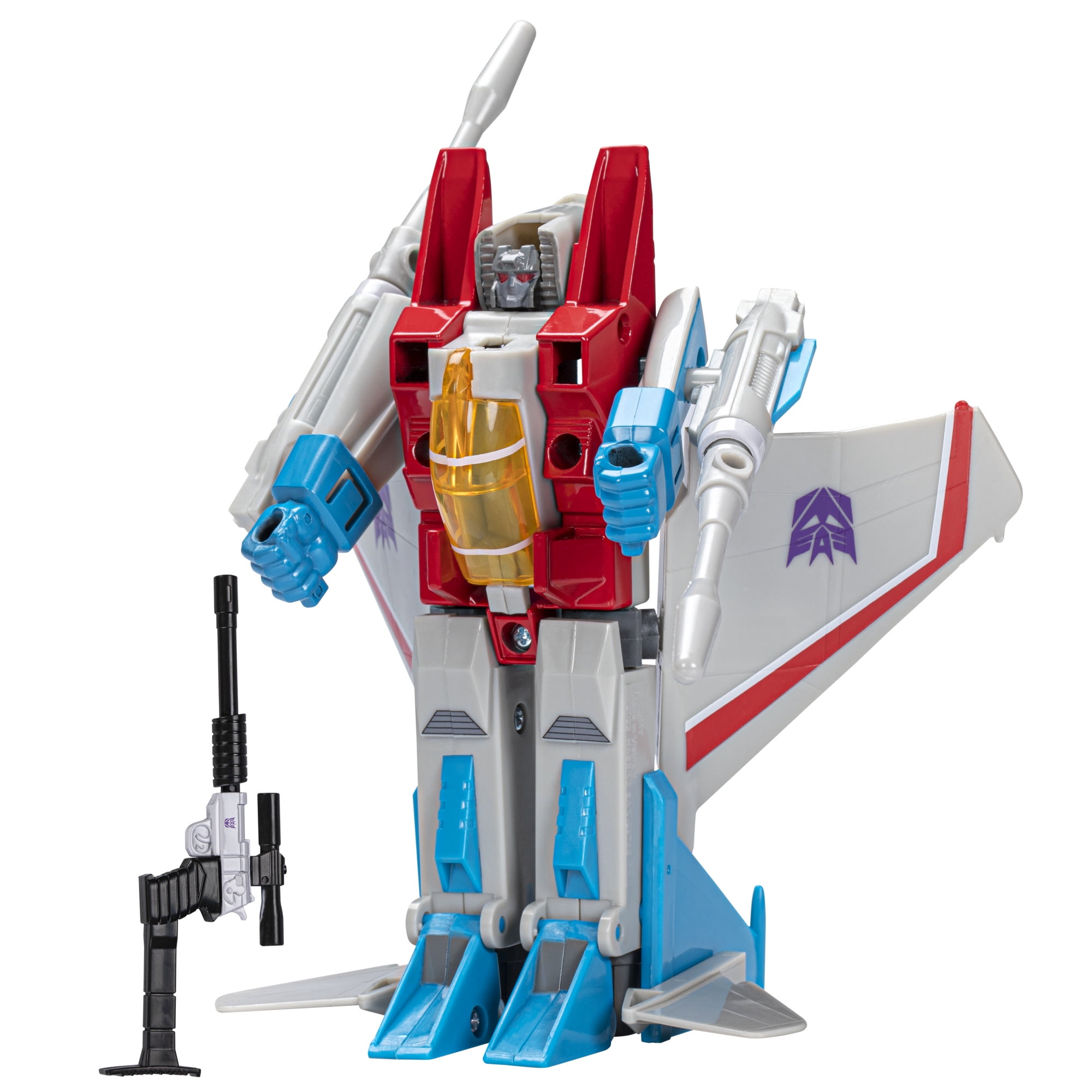 Transformers Retro The Transformers: The Movie G1 Starscream Collectible  Action Figure - Walmart.com