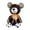Grey, variant on Glass Bear Figurine Collectible Art Glass Bear Miniature Statue Llamas Sculpture Ornament for Home Decors