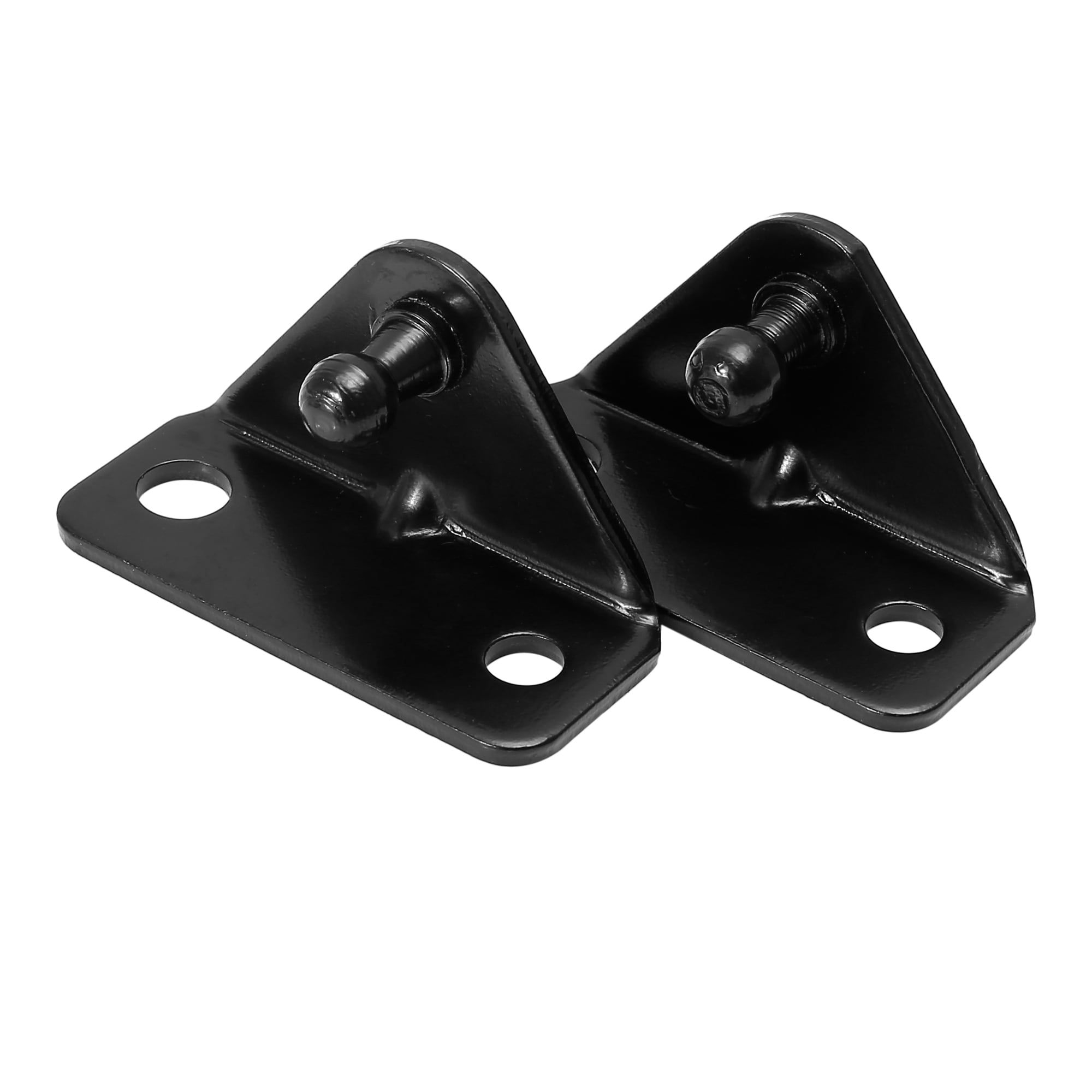 Unique Bargains 10mm Car Ball Studs Mounting Brackets for Gas Struts Shock 64x35x21mm 2Pcs