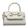 thumbnail image 1 of Bolso de diseño simple, bolso de mujer, bolso de hombro tipo bandolera de cuero artificial a la moda, 1 of 5