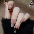 thumbnail image 1 of Nœud Papillon Ongle Fini Détachable Rapide L7J7, 1 of 9